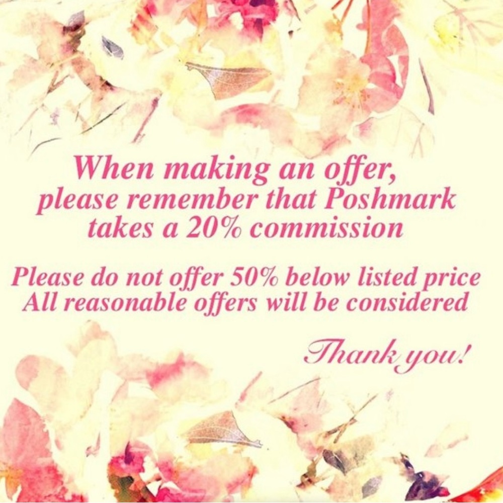 Be considerate when making you offers
